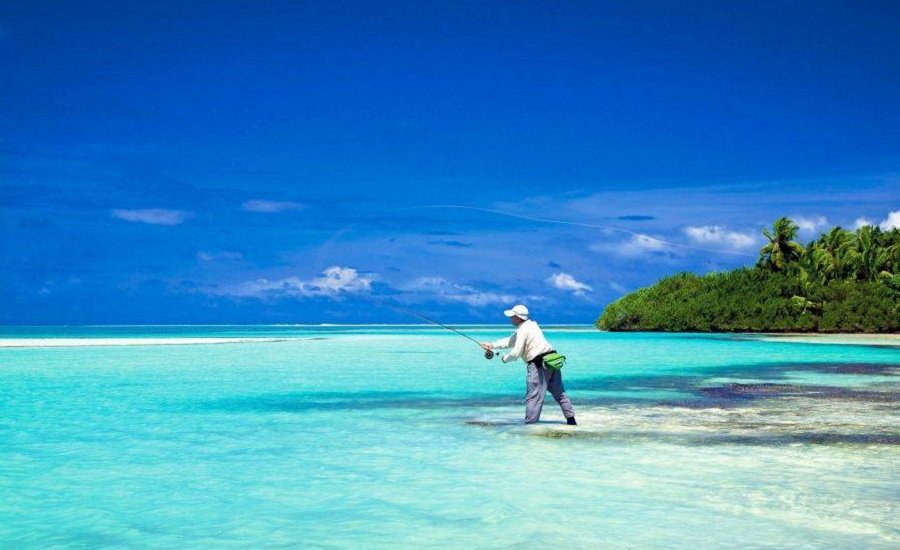 Land Based Fishing in New Caledonia